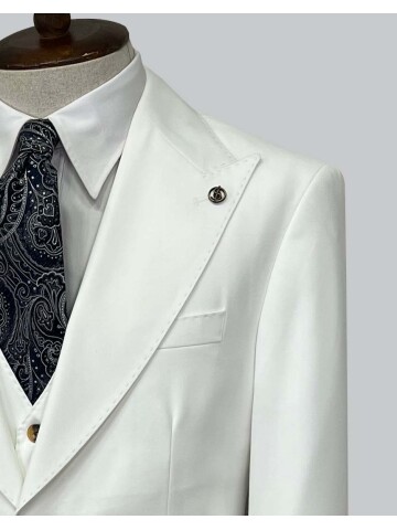 SUIT SARTORIA WHITE SUIT 2378