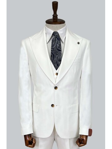 SUIT SARTORIA WHITE SUIT 2378