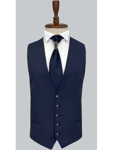 SUIT SARTORIA NAVY BLUE TUXEDO 5560