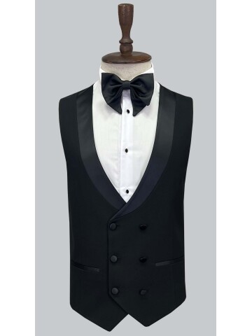 SUIT SARTORIA BLACK TUXEDO 5564