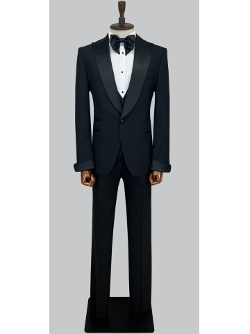 SUIT SARTORIA BLACK TUXEDO 5564