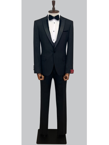 SUIT SARTORIA BLACK TUXEDO 5065
