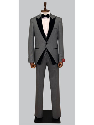 SUIT SARTORIA KOYU GRİ DAMATLIK 5328