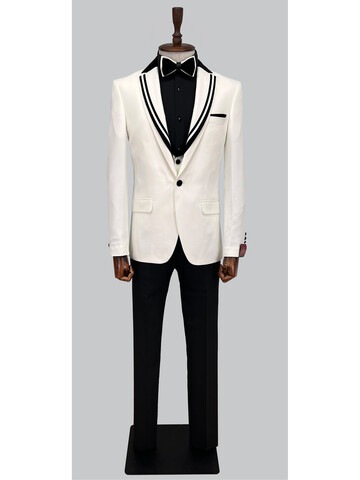 SUIT SARTORIA WHITE TUXEDO 5064