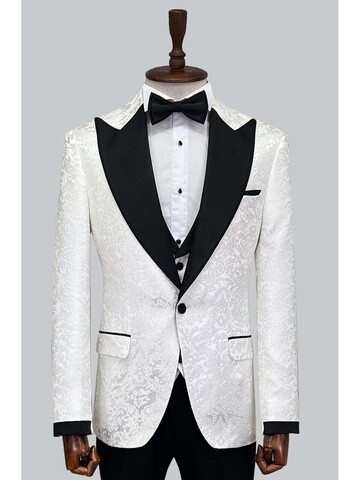 SUIT SARTORIA WHITE TUXEDO 5497
