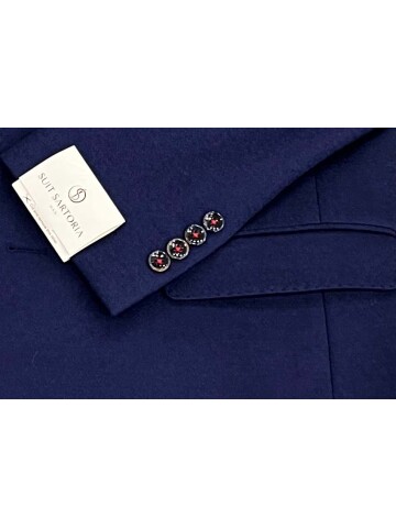 SUIT SARTORIA WOOL NAVY BLUE JACKET 4272