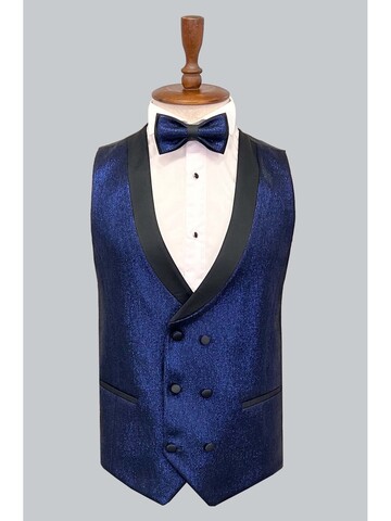SUIT SARTORIA NAVY BLUE TUXEDO 5498