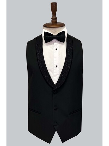 SUIT SARTORIA ÇIKMA YAKA SİYAH DAMATLIK 5063