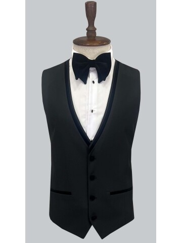 SUIT SARTORIA BLACK TUXEDO 5458