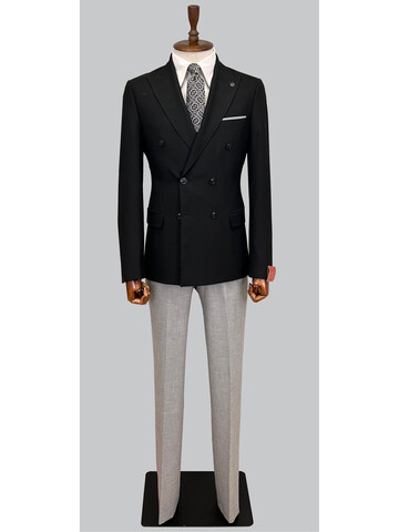SUIT SARTORIA BLACK SUIT 2326