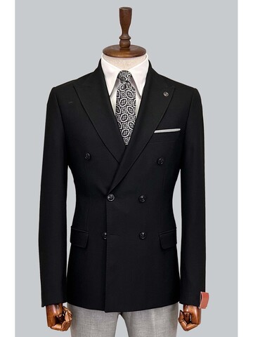 SUIT SARTORIA BLACK SUIT 2326