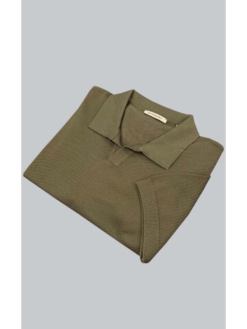 SUIT SARTORIA GREEN SHORT SLEEVE KNITWEAR T-SHIRT 9019