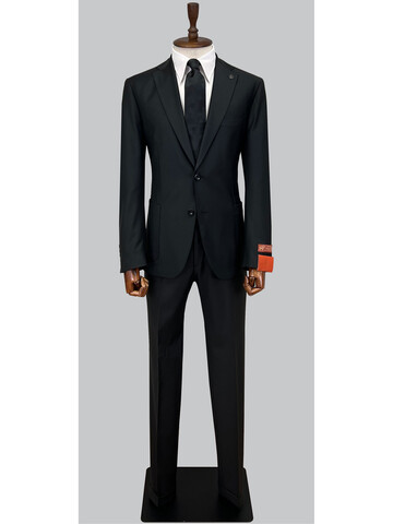SUIT SARTORIA BLACK WOOL SUIT 2335