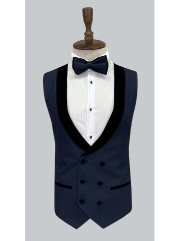 SUIT SARTORIA NAVY BLUE TUXEDO 5575