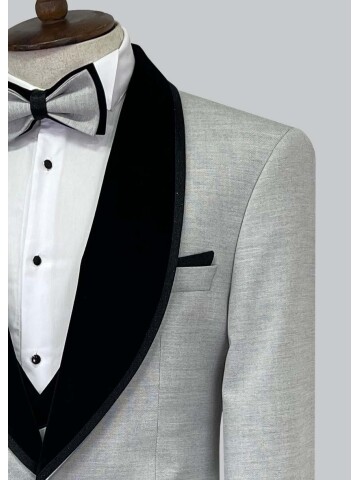 SUIT SARTORIA GREY TUXEDO 5575