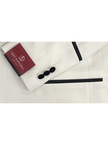 SUIT SARTORIA WHITE TUXEDO 5575