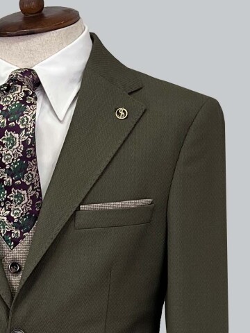 SUIT SARTORIA GREEN SUIT 2442
