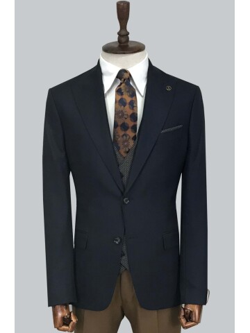 SUIT SARTORIA NAVY BLUE SUIT 2449