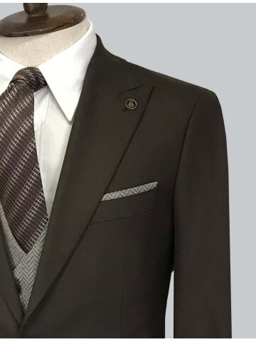 SUIT SARTORIA BROWN SUIT 2449