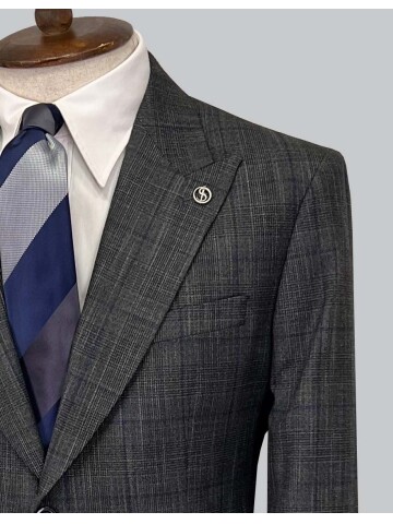 SUIT SARTORIA WOOL ANTHRACITE SUIT 2375