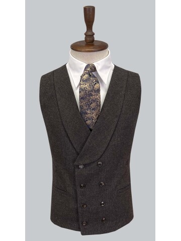 SUIT SARTORIA BROWN WOOL SUIT 2551