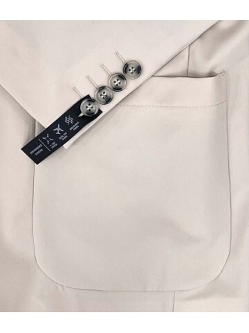 SUIT SARTORIA ÇIKMA YAKA KAPÜŞONLU BEJ PERFORMANS TAKIM 2630