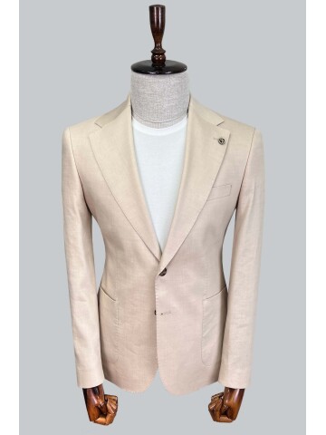 SUIT SARTORIA BEJ KETEN CEKET 4353