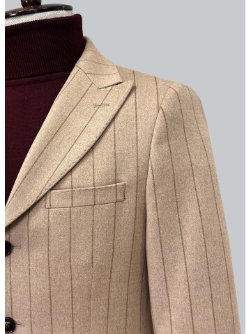SUIT SARTORIA BEJ KABAN 8128