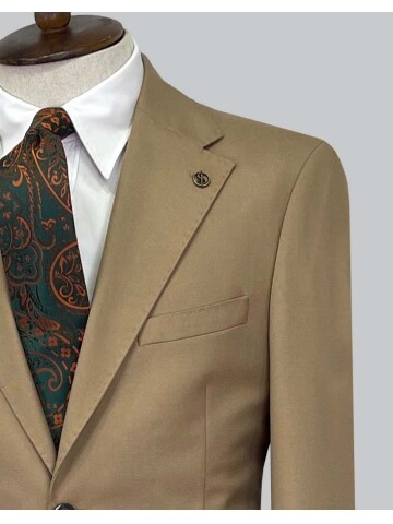 SUIT SARTORIA WOOL BEIGE SUIT 2448