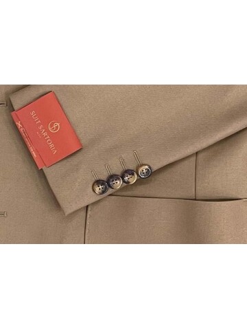 SUIT SARTORIA WOOL BEIGE SUIT 2448