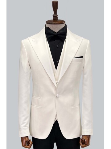 SUIT SARTORIA WHITE TUXEDO 5614