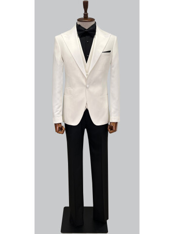 SUIT SARTORIA WHITE TUXEDO 5614