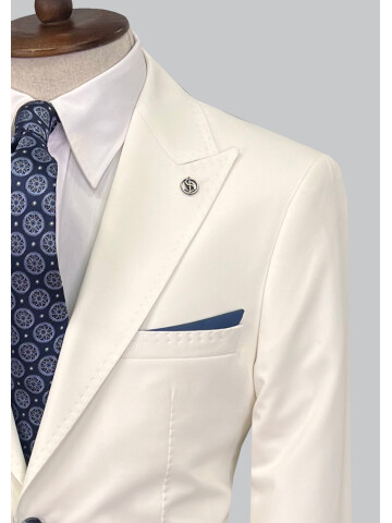 SUIT SARTORIA WHITE SUIT 2612