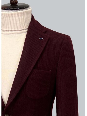 SUIT SARTORIA CLARET RED JACKET 4373