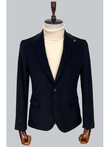 SUIT SARTORIA BLACK VELVET JACKET 4401