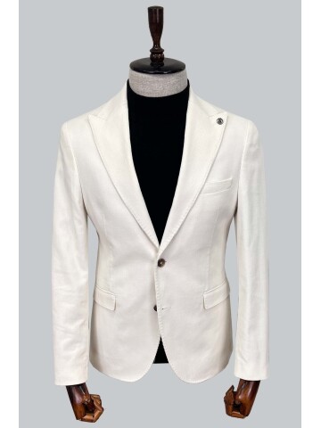 SUIT SARTORIA WHITE VELVET JACKET 4401