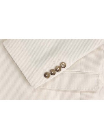 SUIT SARTORIA BEYAZ KADİFE CEKET 4401