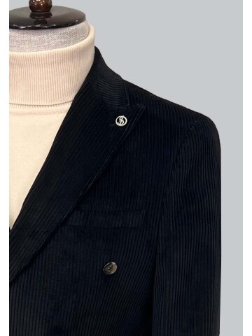 SUIT SARTORIA SİYAH KADİFE CEKET 4403