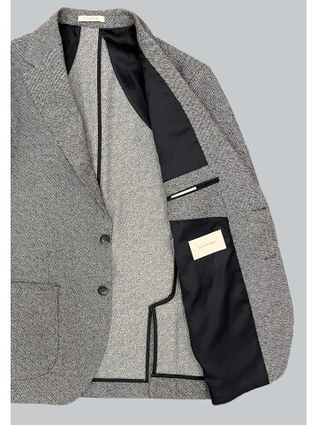 SUIT SARTORIA BLACK JACKET 4516