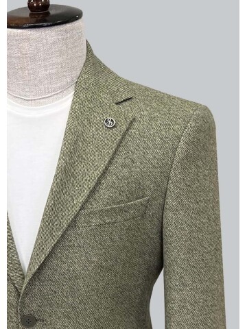 SUIT SARTORIA GREEN JACKET 4516