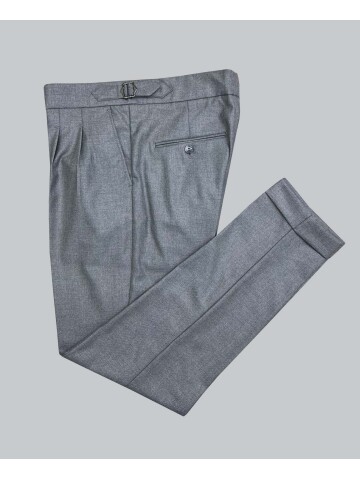 SUIT SARTORIA ÇİFT PİLE GRİ PANTOLON 1121