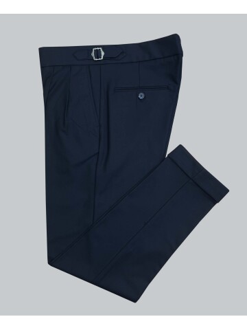 SUIT SARTORIA LACİVERT KETEN PANTOLON 1116