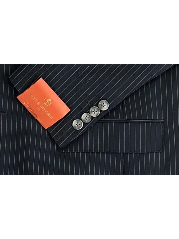 SUIT SARTORIA LACİVERT ÇİZGİLİ TAKIM ELBİSE 2320