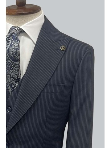 SUIT SARTORIA NAVY BLUE SUIT 2501