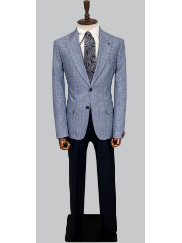 SUIT SARTORIA YÜN MAVİ TAKIM ELBİSE 2375
