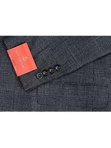 SUIT SARTORIA WOOL DARK GREY SUIT 2375