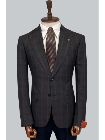 SUIT SARTORIA YÜN KAHVERENGİ TAKIM ELBİSE 2375