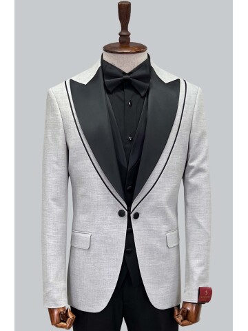 SUIT SARTORIA GREY TUXEDO 5615