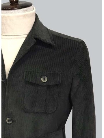SUIT SARTORIA HAKİ KADİFE KABAN 8126