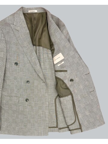 SUIT SARTORIA KHAKI LINEN SUIT 2617